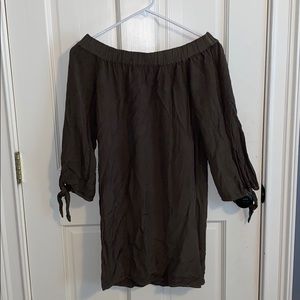 Off the shoulder dress